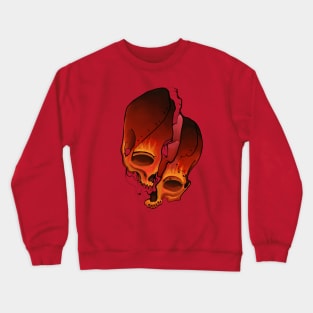 Fire Skull Crewneck Sweatshirt